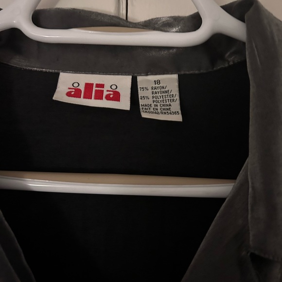 Metallic Button Down - Picture 3 of 3